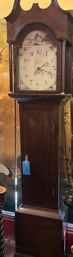 Grandfather clock georgian - -,