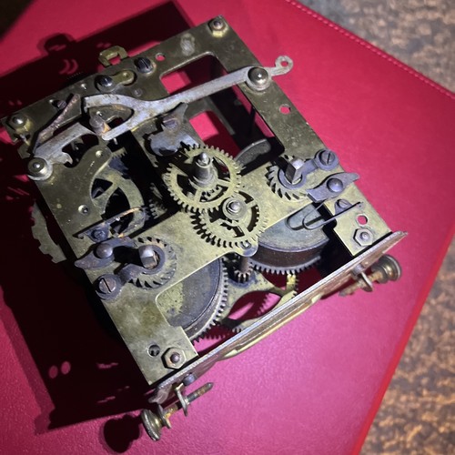 Antique german clock movement - german,